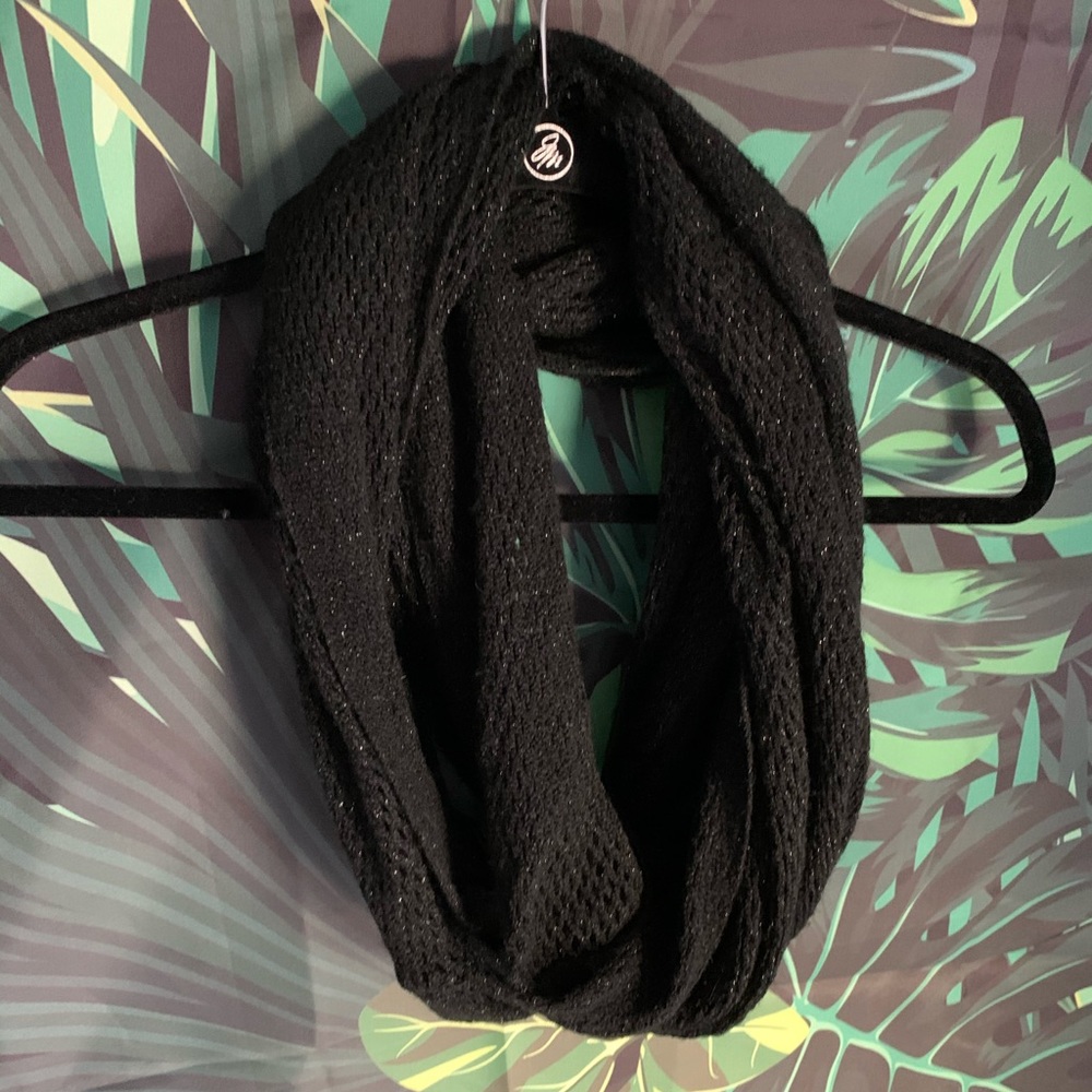 Black Steve Madden Infinity Scarf